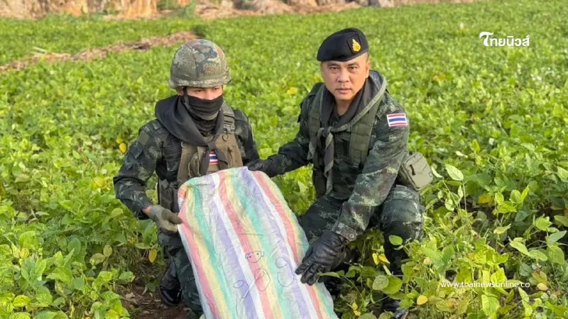 ฉก.ไชยานุภาพ ปะทะเดือดกลางป่าเชียงดาว ยึดยาบ้า 1.8 ล้านเม็ด