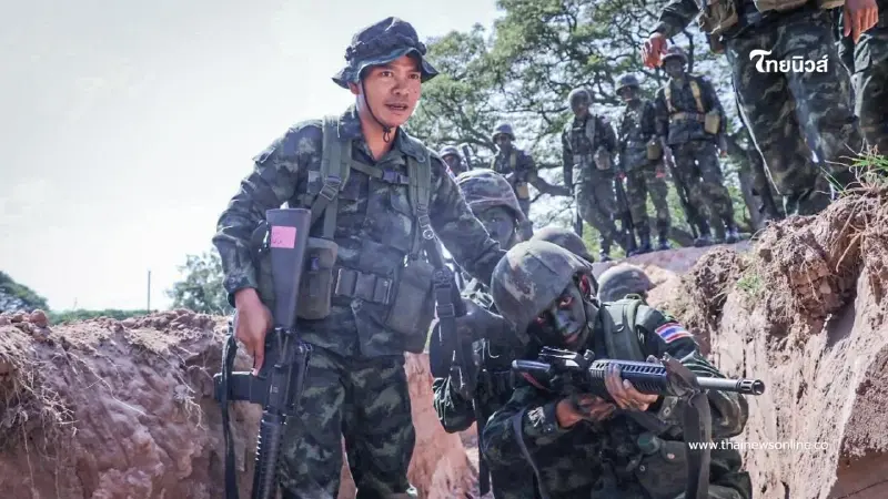 ร.3 พัน.2 ยกระดับการฝึกทหารใหม่ สู่ความพร้อมปฏิบัติภารกิจ ร.3 พัน.2 ยกระดับการฝึกทหารใหม่ สู่ความพร้อมปฏิบัติภารกิจ