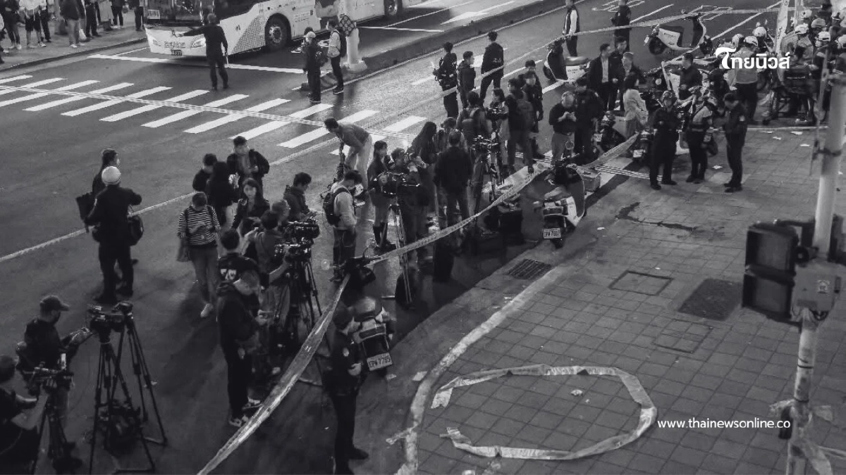 ระทึกไทเป! หนุ่มคลั่งปาระเบิดควัน ปลิดชีพ 4 ศพ ก่อนดิ่งตึกหนีผิด ระทึกไทเป! หนุ่มคลั่งปาระเบิดควัน ปลิดชีพ 4 ศพ ก่อนดิ่งตึกหนีผิด