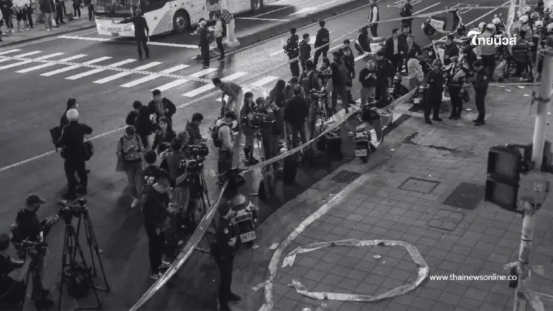 ระทึกไทเป! หนุ่มคลั่งปาระเบิดควัน ปลิดชีพ 4 ศพ ก่อนดิ่งตึกหนีผิด ระทึกไทเป! หนุ่มคลั่งปาระเบิดควัน ปลิดชีพ 4 ศพ ก่อนดิ่งตึกหนีผิด