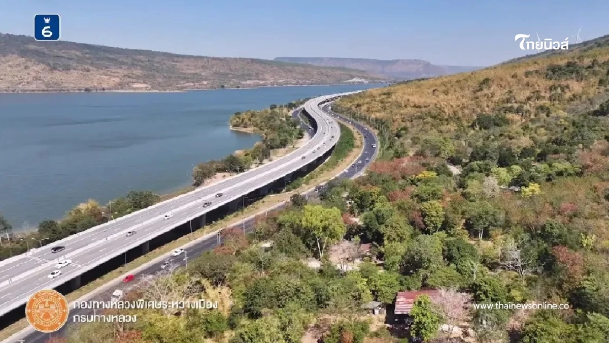 เช็กด่วน! 9 จุดลงมอเตอร์เวย์ M6 วิ่งฟรีปีใหม่ พลาดด่านเดียวหลงยาว