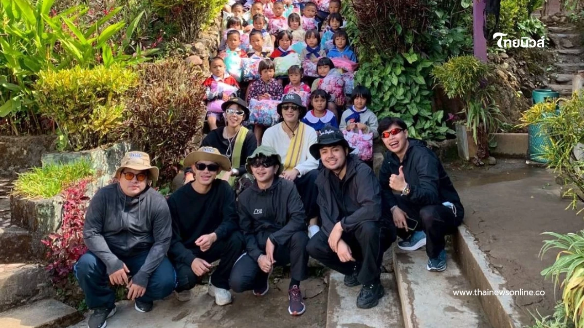 นุ๊ก-ปาย นำทีม “ปันสุขเพื่อน้อง” ปรับปรุงโรงเรียนห่างไกล