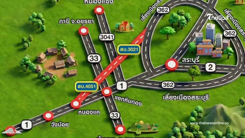 กรมทางหลวงชนบท แนะนำ 7 เส้นทางเลี่ยงช่วงเทศกาลปีใหม่ 2569