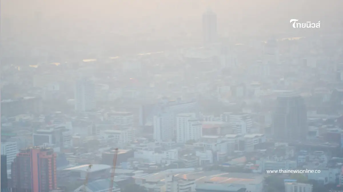 "เกินมาตรฐานทุกเขต กรุงเทพฯ อากาศวิกฤต! ฝุ่น PM2.5 พุ่ง"