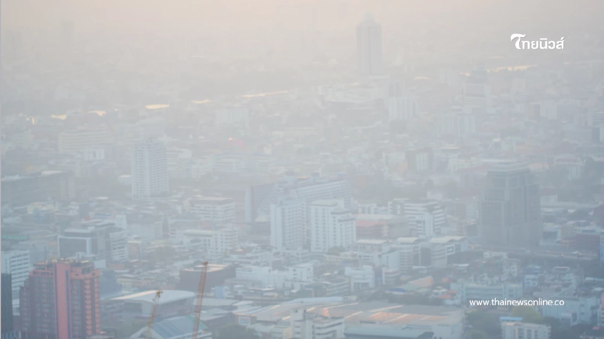 "เกินมาตรฐานทุกเขต กรุงเทพฯ อากาศวิกฤต! ฝุ่น PM2.5 พุ่ง"
