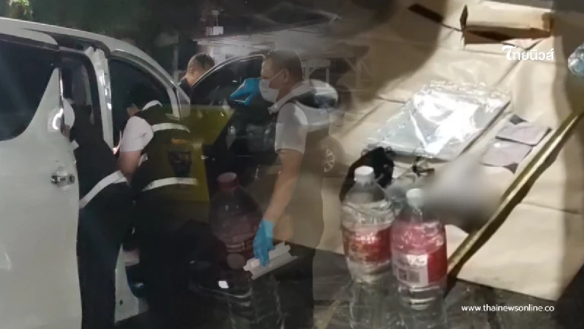 เปิดภายใน รถตู้หรู ผู้ก่อเหตุ ลั่นไกบนทางด่วน เห็นแล้วถึงกับตกใจ