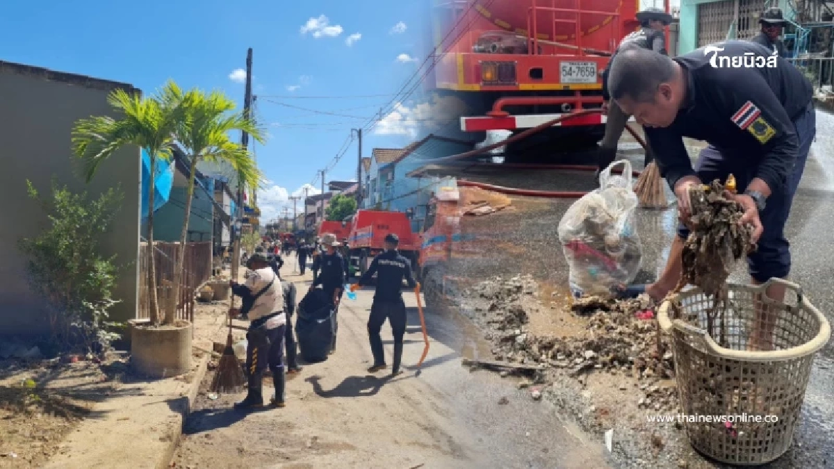 ปภ. เร่งแผนต่อเนื่อง ส่งทีมปฏิบัติการกระจายกำลัง คืนพื้นที่ อ.หาดใหญ่ โดยเร็วที่สุด ปภ. เร่งแผนต่อเนื่อง ส่งทีมปฏิบัติการกระจายกำลัง คืนพื้นที่ อ.หาดใหญ่ โดยเร็วที่สุด