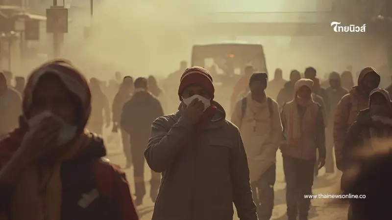 สถานการณ์ PM2.5 ยังน่าห่วง พบค่าฝุ่นพุ่ง 12 จังหวัดเกินมาตรฐาน
