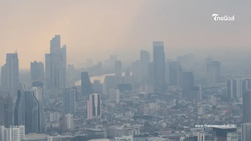 "ปอดคนกรุงเตรียมตัว! กทม. วิกฤตฝุ่น PM2.5 พุ่งสูง 12 เขต"