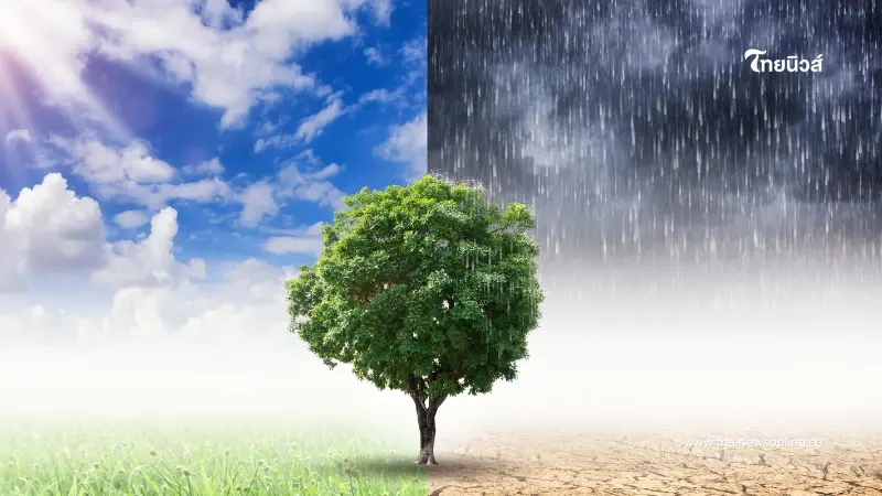 กรมอุตุฯ เตือนทั่วไทย อุณหภูมิจะลดลง ภาคใต้มีฝนฟ้าคะนองบางแห่ง