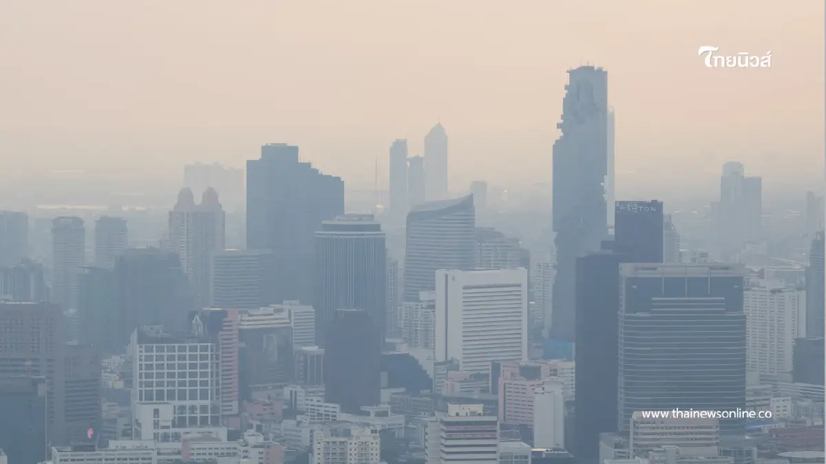รายงานฝุ่น PM 2.5 กทม. วันที่ 21 ม.ค. 69 พบ 2 เขตพุ่งระดับสีส้ม รายงานฝุ่น PM 2.5 กทม. วันที่ 21 ม.ค. 69 พบ 2 เขตพุ่งระดับสีส้ม