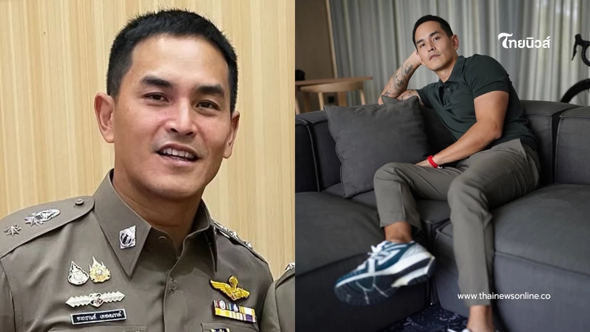 “สงกรานต์” เปลี่ยนโหมดขี้เล่น เป็น พ.ต.ท. หล่อเนี้ยบเกินต้าน