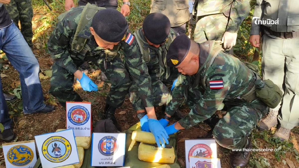 กองกำลังผาเมืองปะทะขบวนการค้ายาเสพติดชายแดนฝาง ยึดยาบ้า กองกำลังผาเมืองปะทะขบวนการค้ายาเสพติดชายแดนฝาง ยึดยาบ้า
