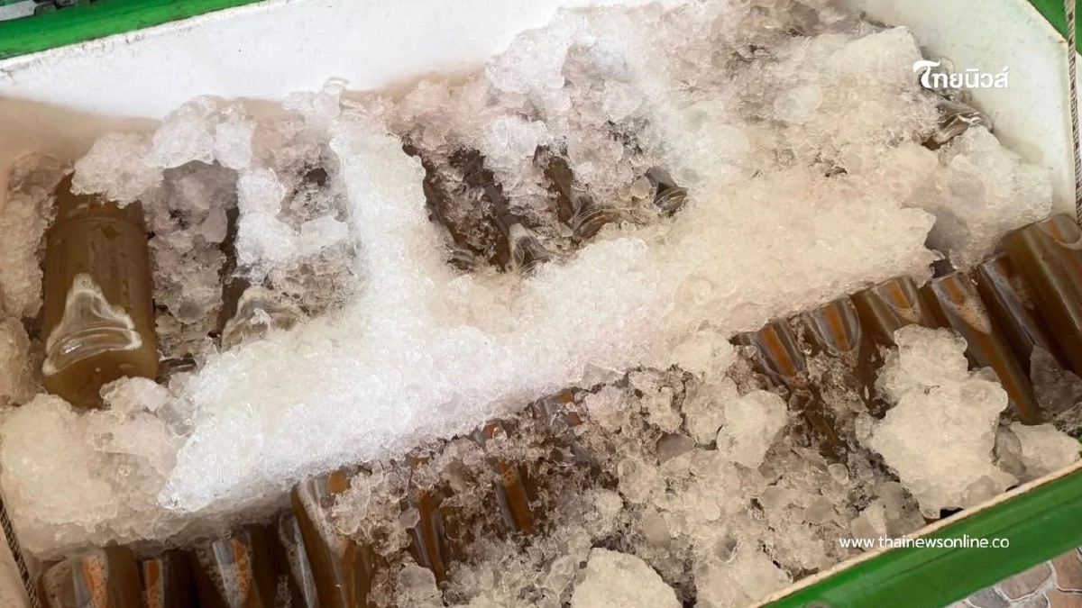 ฝ่ายปกครองเมืองนนทบุรี บุกจับร้านลอบขายน้ำกระท่อมผสมยาแก้ไอ