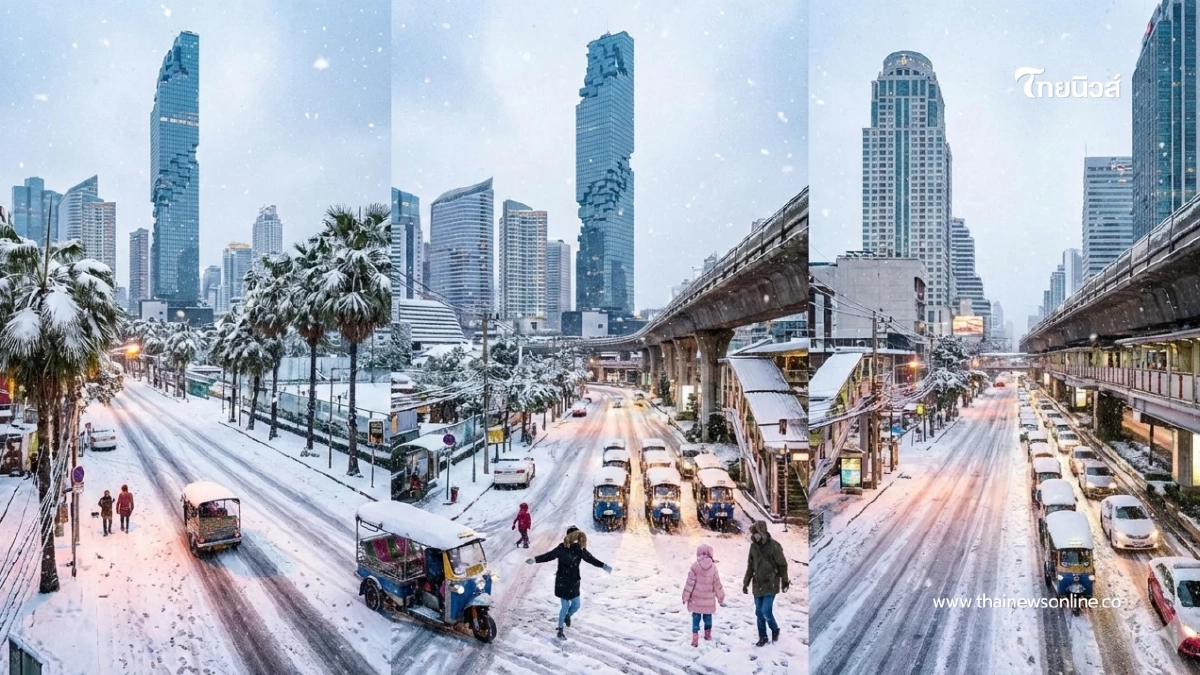 หนาวจนปากสั่น! 12 ม.ค. นี้ ยอดดอยเตรียมติดลบ กรุงเทพฯ เย็นยะเยือก