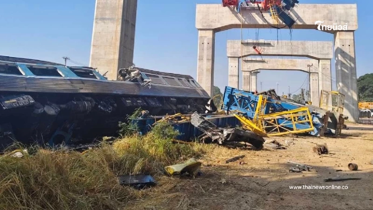 อัพเดตยอดเสียชีวิต หลังช่วยผู้บาดเจ็บออกจากรถไฟได้หมดแล้ว