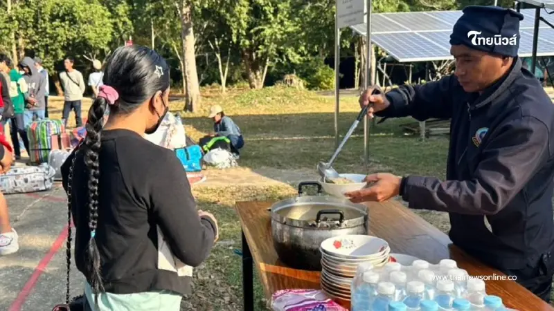 ทัพเรือเข้มชายแดน จับแรงงานกัมพูชา 67 ราย หนีความอดอยาก