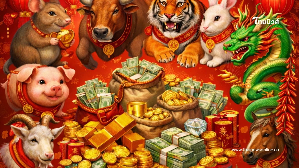เคาะแล้ว 2 นักษัตร หลังตรุษจีนโชคพุ่งเข้า ร่ำรวยกะทันหัน เคาะแล้ว 2 นักษัตร หลังตรุษจีนโชคพุ่งเข้า ร่ำรวยกะทันหัน