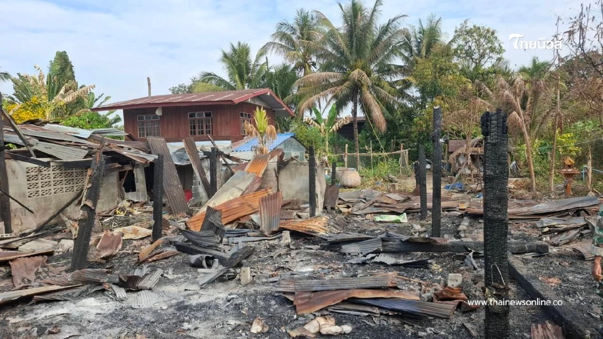 กองกำลังสุรนารี ร่วมฟื้นฟูบ้านเรือนประชาชนชายแดนจากการสู้รบ