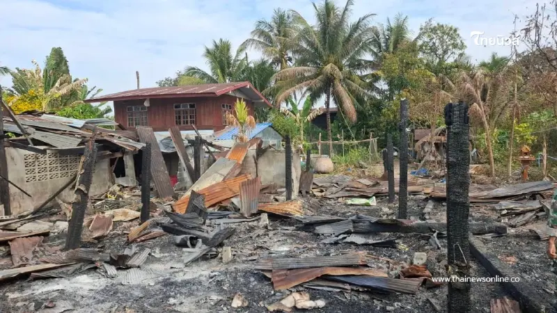 กองกำลังสุรนารี ร่วมฟื้นฟูบ้านเรือนประชาชนชายแดนจากการสู้รบ