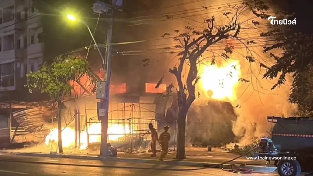 เปิดคำรับสารภาพ 3 เยาวชน ทำเพลิงไหม้ร้านที่นอน ลามวอด 3 คูหา