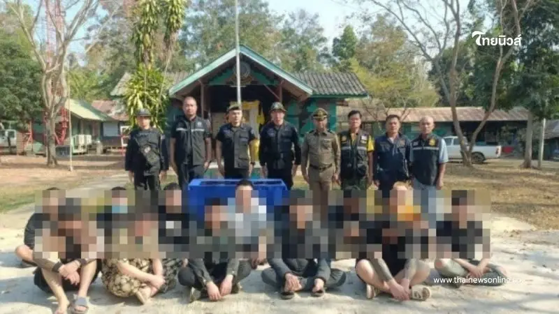 กปช.จต. คุมเข้มชายแดนจันทบุรี จับแรงงานต่างด้าวชาวจีน