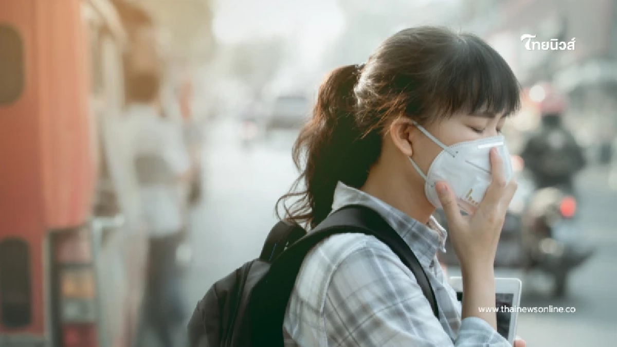 ฝุ่น PM2.5 กรุงเทพฯ พุ่ง จากการเผาชีวมวลและความชื้นสูง