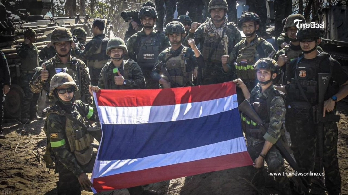 แผ่นดินของเรา ย่อมเป็นของเราชาติไทย พัน.ร.24 ยึดช่องเสม็ดสำเร็จ