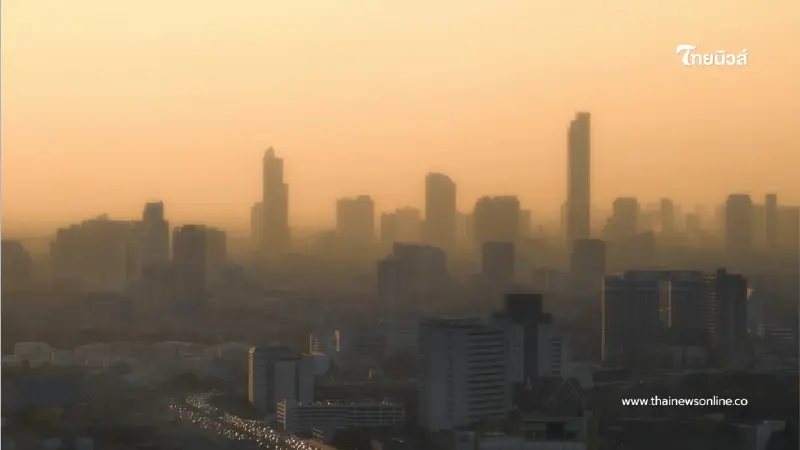 คนกรุงปอดเหนื่อย กทม. ฝุ่นพุ่งพรวด หนองจอกอ่วมหนัก แตะสีแดงแล้ว