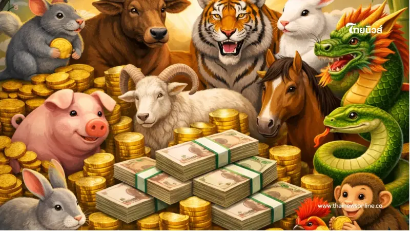 โหรดังเคาะปี 2569! "2 นักษัตร" ดวงดีที่สุด ร่ำรวยที่สุดในรอบ 12 ปี