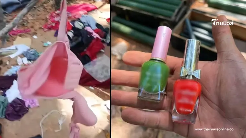 ตกใจอะไรก่อน เปิดภาพหลังยึดฐานเขมร เจอของใช้ผิดวิสัยทหารเพียบ