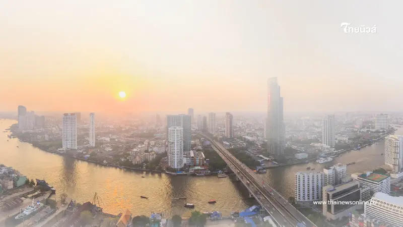 คนกรุงระวัง! ฝุ่น PM2.5 ถล่มหนัก 14 เขตสีส้ม เช้านี้เริ่มอันตราย