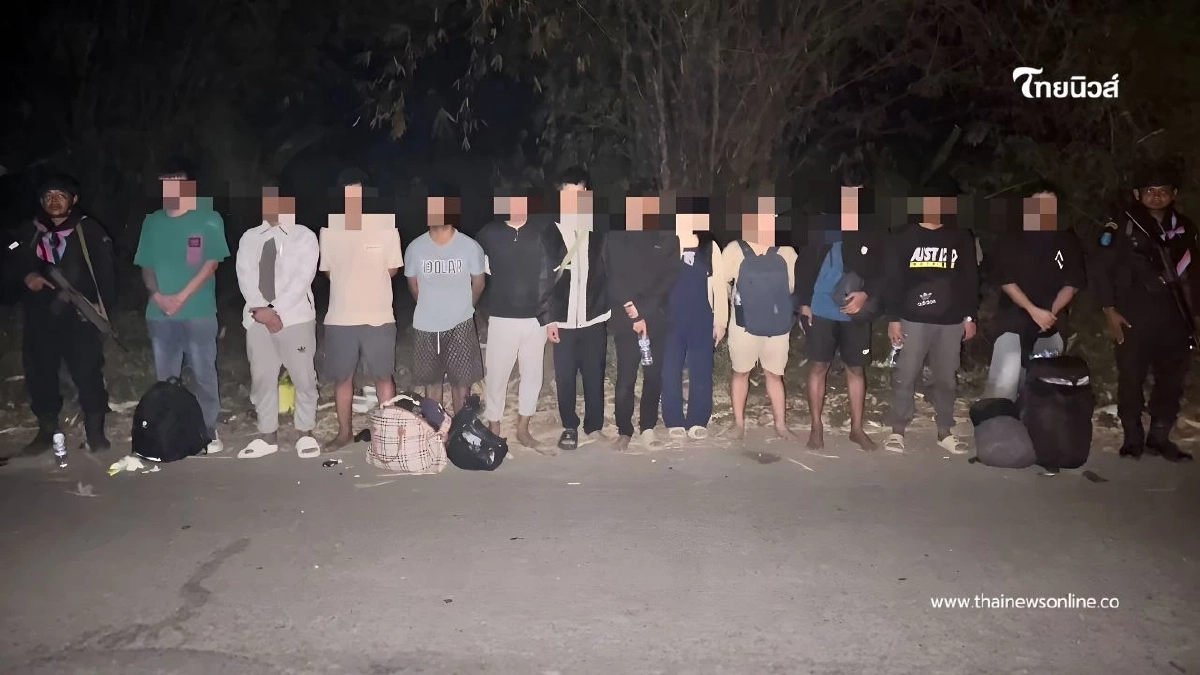 กองกำลังบูรพาเข้มชายแดน สกัดจับแรงงานเมียนมา–ชาวจีน