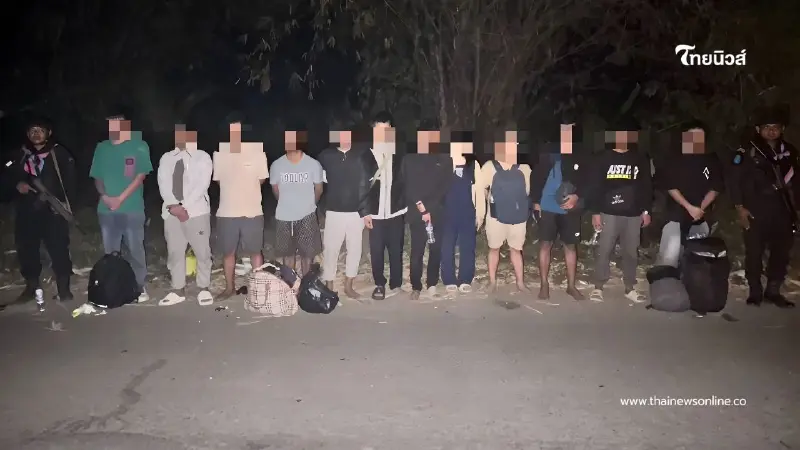 กองกำลังบูรพาเข้มชายแดน สกัดจับแรงงานเมียนมา–ชาวจีน