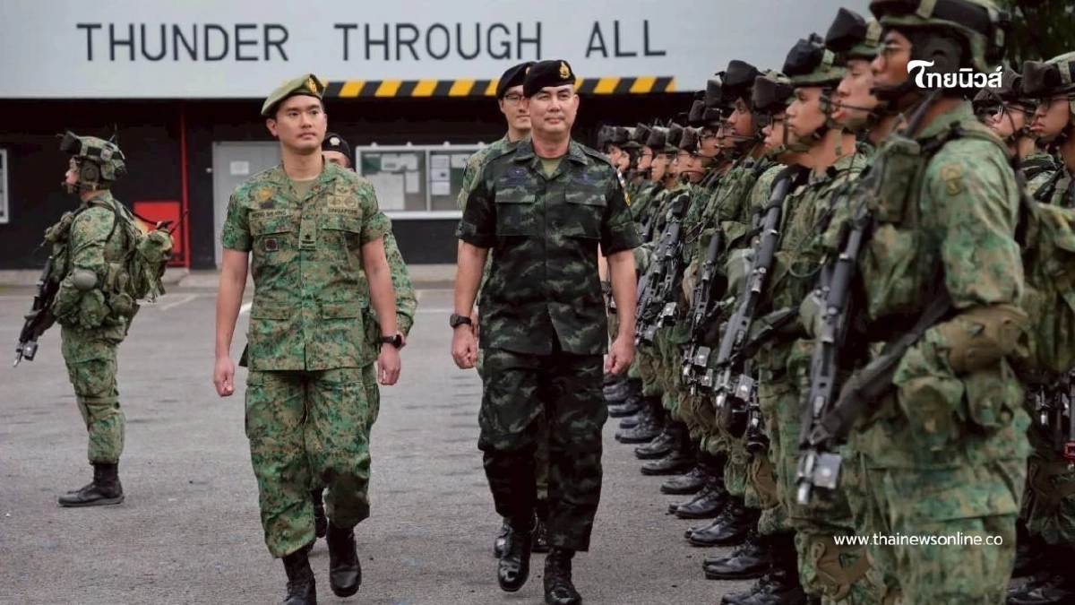 ทบ.ไทย – ทบ.สิงคโปร์ เปิดการฝึกผสมคชสีห์ (KOCHA SINGA 2025) ทบ.ไทย – ทบ.สิงคโปร์ เปิดการฝึกผสมคชสีห์ (KOCHA SINGA 2025)