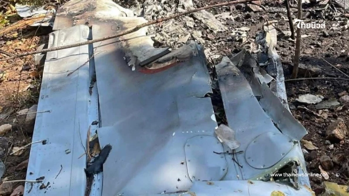 เสียชีวิต 2 ราย เหตุเครื่องบินทหารตกกลางป่า จ.เชียงใหม่