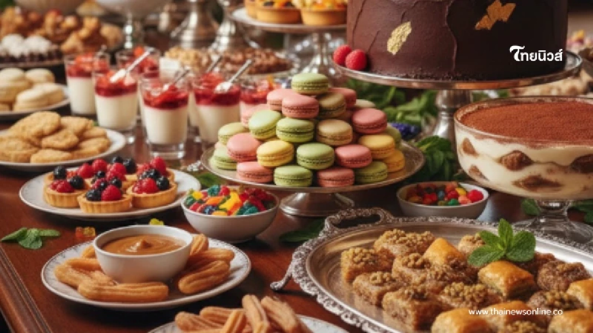 ส่อง 100 อันดับ "ขนมหวานโลก" ปี 2025 ประเทศไทยติดโผ 2 เมนูเด็ด