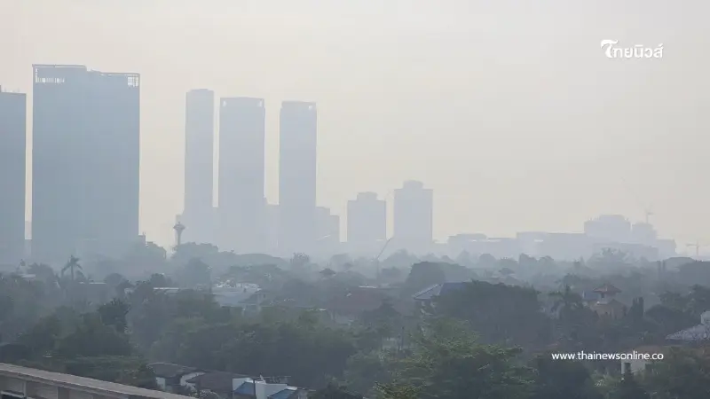 กรุงเทพฯ ฝุ่นพุ่งเกินมาตรฐาน 12 เขตอ่วม ลาดกระบังหนักสุด
