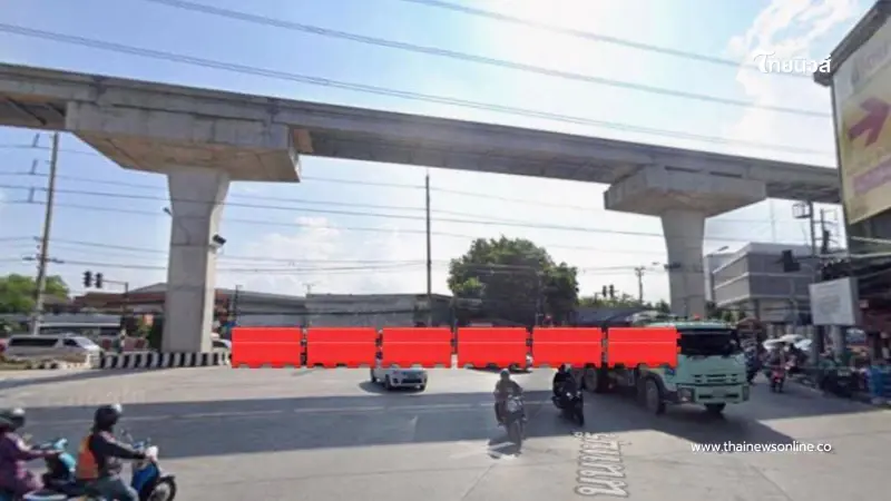 ปิดแยกสนามบินน้ำ งานท่อร้อยสายไฟใต้ดิน เริ่ม 9-17 ม. ค. 68