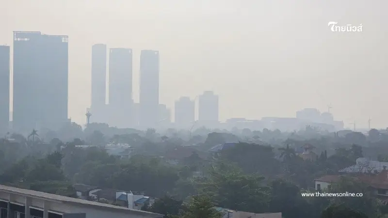 กทม. ฝุ่นสะสมต่อเนื่อง 30-31 ม.ค. คาดเริ่มคลี่คลายหลัง 1 ก.พ. นี้
