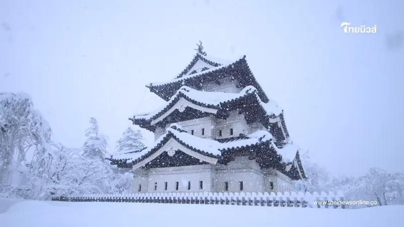 ญี่ปุ่นประกาศเตือน หิมะตกหนัก 23 เขต เสี่ยงหนักสุดวันอาทิตย์