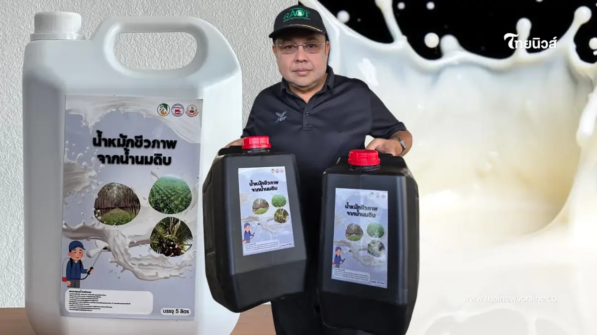 กยท. ผุดไอเดียปัง รับซื้อน้ำนมดิบเปลี่ยนเป็นน้ำหมัก ช่วยโคนมไทย กยท. ผุดไอเดียปัง รับซื้อน้ำนมดิบเปลี่ยนเป็นน้ำหมัก ช่วยโคนมไทย
