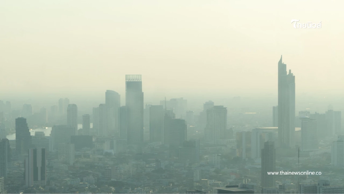 "ฝุ่น PM2.5 กทม. เช้านี้ปานกลาง พบ 15 เขตพุ่งระดับสีส้ม" "ฝุ่น PM2.5 กทม. เช้านี้ปานกลาง พบ 15 เขตพุ่งระดับสีส้ม"