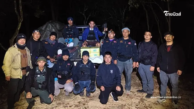 กองกำลังผาเมืองสกัดยาเสพติดล็อตใหญ่ ยึดยาบ้า 3 ล้านเม็ด