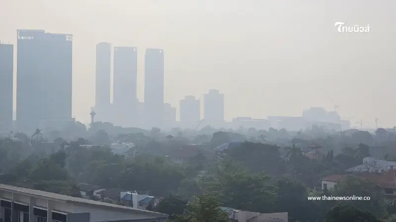 "กทม. วิกฤต! ฝุ่นส้มถล่ม 33 เขต เช็ก 12 อันดับจุดอันตราย" "กทม. วิกฤต! ฝุ่นส้มถล่ม 33 เขต เช็ก 12 อันดับจุดอันตราย"