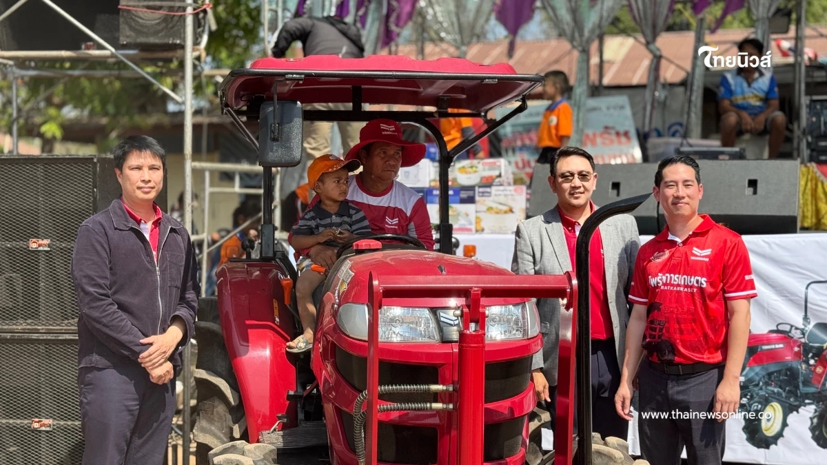 "Yanmar"ส่งมอบแทรกเตอร์คันใหม่ ทดแทนคันที่เสียหาย เหตุชายแดนไทย-กัมพูชา