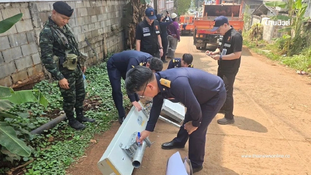 ทลายเสาสัญญาณเถื่อนชายแดนกาญจน์! ฉก.ลาดหญ้า ผนึกกำลัง กสทช.