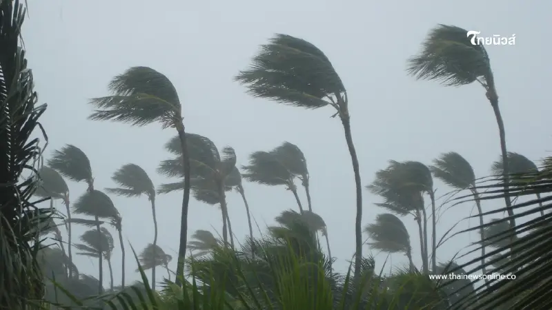 เตรียมรับมือ พายุฤดูร้อนถล่มไทย 23-25 ก.พ. พื้นที่ไหนบ้างเช็กเลย