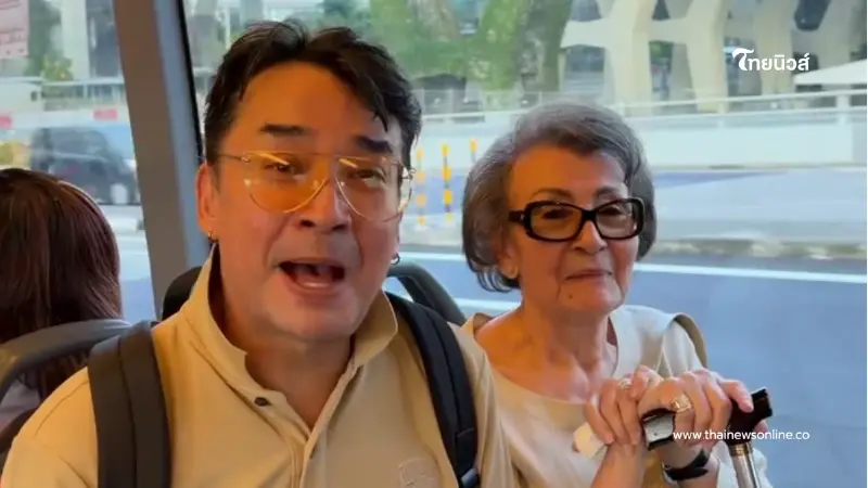 คุณแม่นีโน่ เมทนี วัยเลข 8 ยังเป๊ะ ดีกรีอดีตนางฟ้าการบินไทย