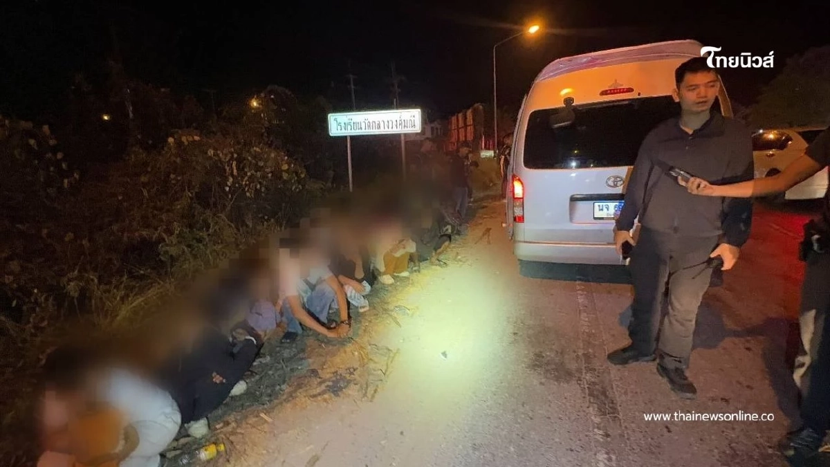 ทางหลวงสนธิกำลังสกัดขบวนการลักลอบขนแรงงานต่างด้าว รวบ 29 ราย